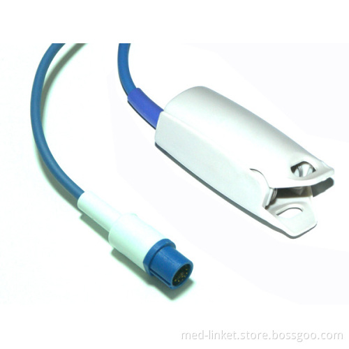 Direct Connect Reusable Adult Finger Clip Spo2 Sensor for Siemens/Drager Monitor